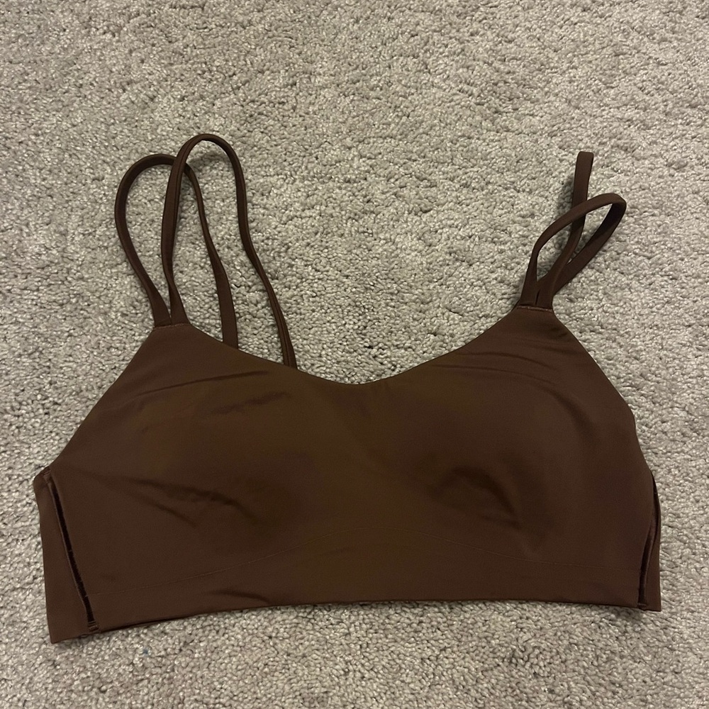 Brown Lululemon Sports Bra